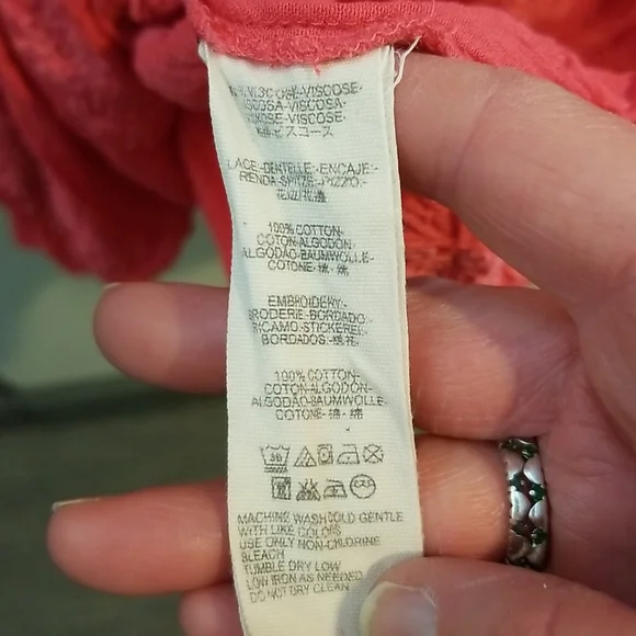 Free People Sweetest Dream Pink Tunic Size XS - Picture 10 of 15